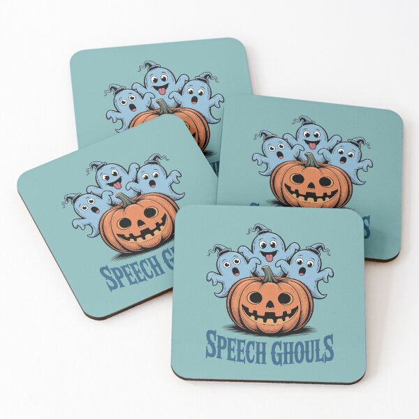 Item preview, Speech Ghouls Ghost Halloween Therapy designed and sold by Endless7Art.