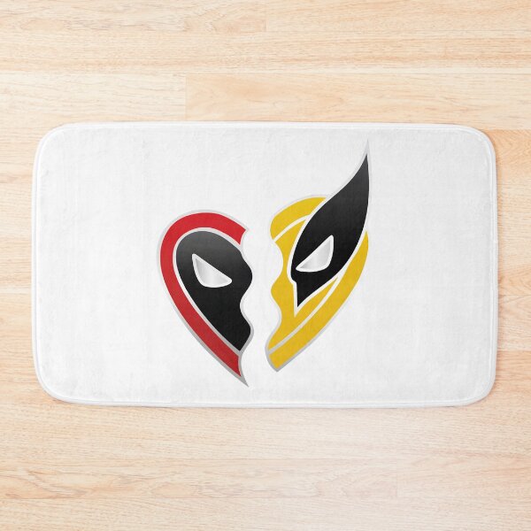 Item preview, Deadpool and Wolverine Heart designed and sold by checolingo.