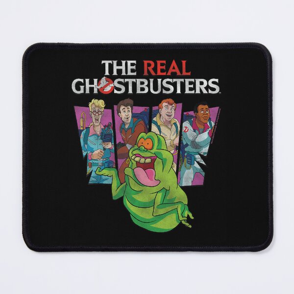 Item preview, The Real Ghostbusters Slimer Cartoon Collage Design designed and sold by Norman Shaw.