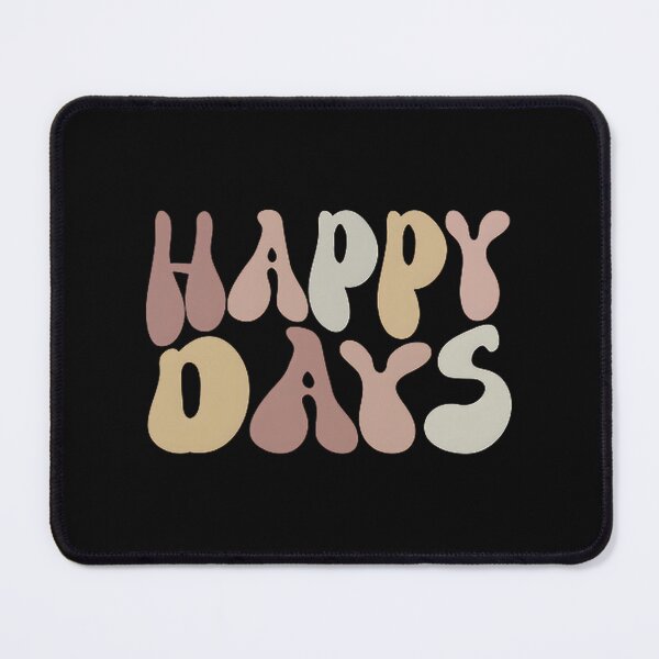Item preview, Happy Days Retro Vibe Positive Energy Design designed and sold by ChahidSALIM.