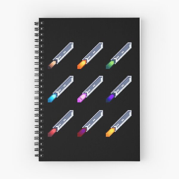 Item preview, Pixel Art Swords Colorful Handles  designed and sold by RetroRlx.