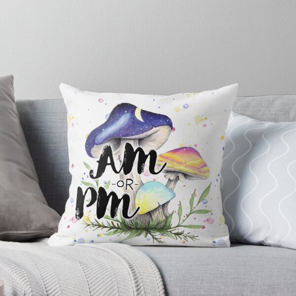 Item preview, AM or PM Mushrooms designed and sold by ImagineMeraki.