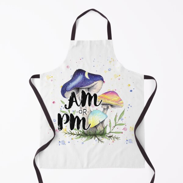 Item preview, AM or PM Mushrooms designed and sold by ImagineMeraki.