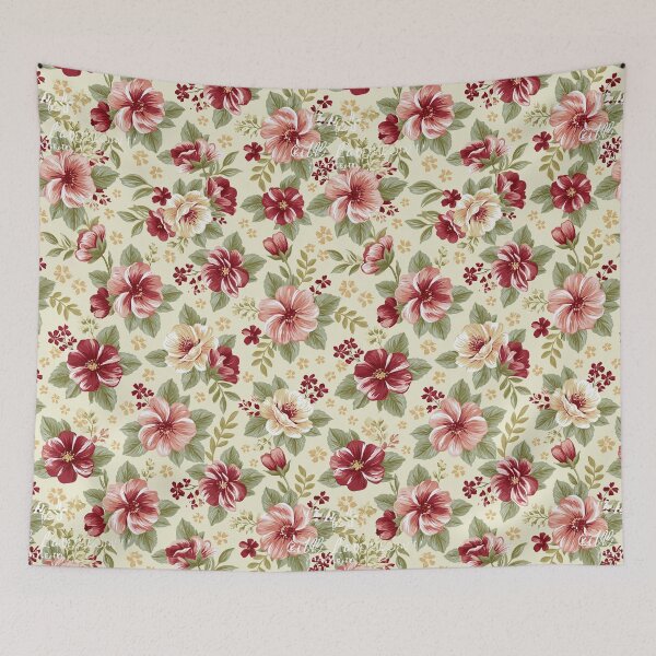 Item preview, Muted Burgundy and Sage Country Ditsy Floral designed and sold by Piotrek0001.