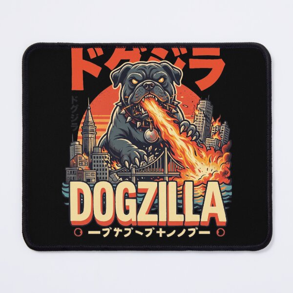 Item preview, Dogzilla Japanese Retro Kaiju Monster Dog designed and sold by DesignArtique.