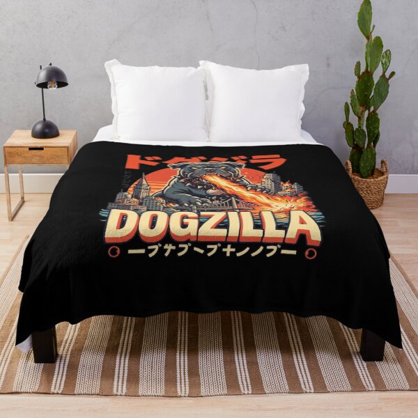 Item preview, Dogzilla Japanese Retro Kaiju Monster Dog designed and sold by DesignArtique.
