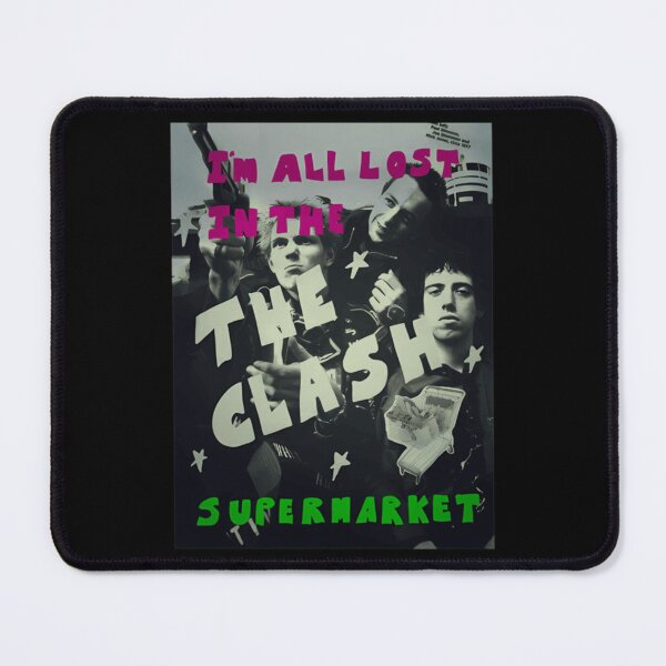 Item preview, The Clash Im All Lost Punk Collage Design designed and sold by Norman Shaw.