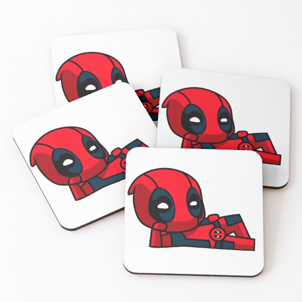 Item preview, Deadpool cartoon designed and sold by checolingo.