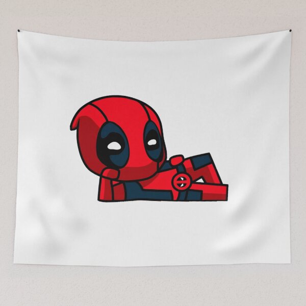 Item preview, Deadpool cartoon designed and sold by checolingo.