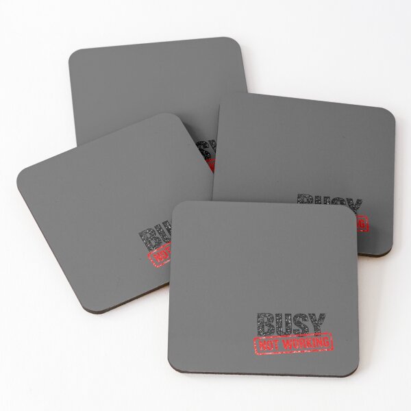 Item preview, Words: BUSY, NOT WORKING designed and sold by sollastudio24.