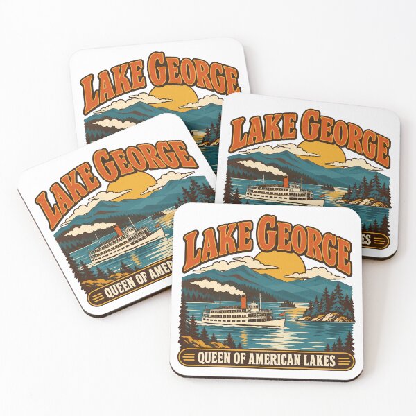 Item preview, Lake George Gift - Queen Of American Lakes designed and sold by RedRubyBubble.