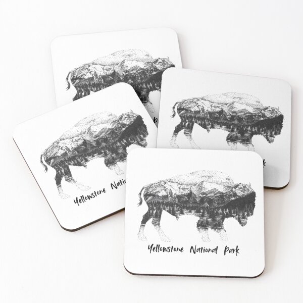 Item preview, Yellowstone Buffalo Silhouette  designed and sold by Cora Worthington Art.