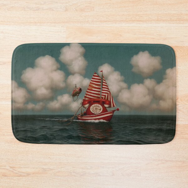 Item preview, Surreal Telephone Boat Sailing in the Clouds designed and sold by Lunat1kk.