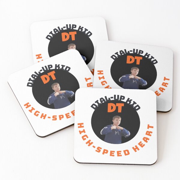 Item preview, Dial-Up Kid High-Speed Heart Retro Internet Badge designed and sold by PugslyJr2000.