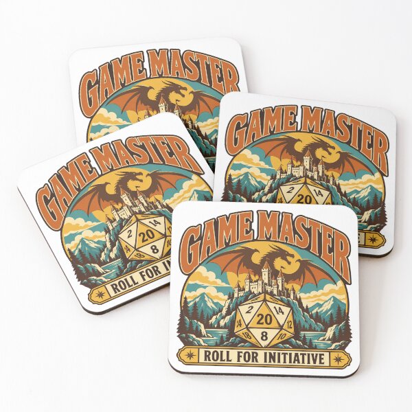 Item preview, Game Master Gift - Roll For Initiative designed and sold by RedRubyBubble.