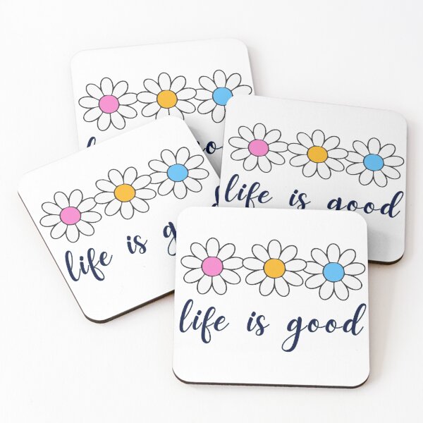 Item preview, Daisy Flowers Life Is Good - Floral Nature Lover Relaxed T-Shirt designed and sold by KreativKulture.