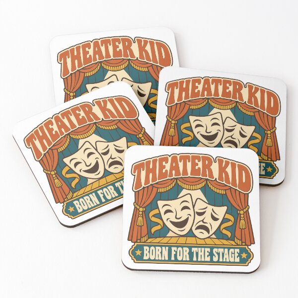 Item preview, Theater Kid Gift - Born For The Stage designed and sold by RedRubyBubble.
