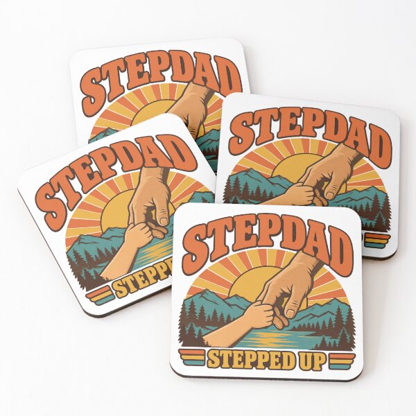 Item preview, Stepdad Gift - Stepped Up designed and sold by RedRubyBubble.