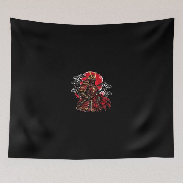 Item preview, Epic Samurai Warrior Golden Kabuto Katana Guardian designed and sold by ValhallaHub.