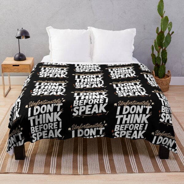 Item preview, Unfortunately I Don't Think Before I Speak Honest Humor designed and sold by Redgiant87x.