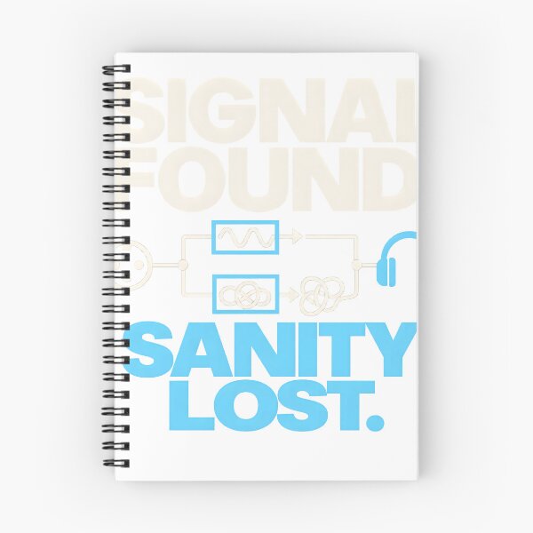 Item preview, Signal Found Sanity Lost Funny Audio Engineer designed and sold by TeeWhat.