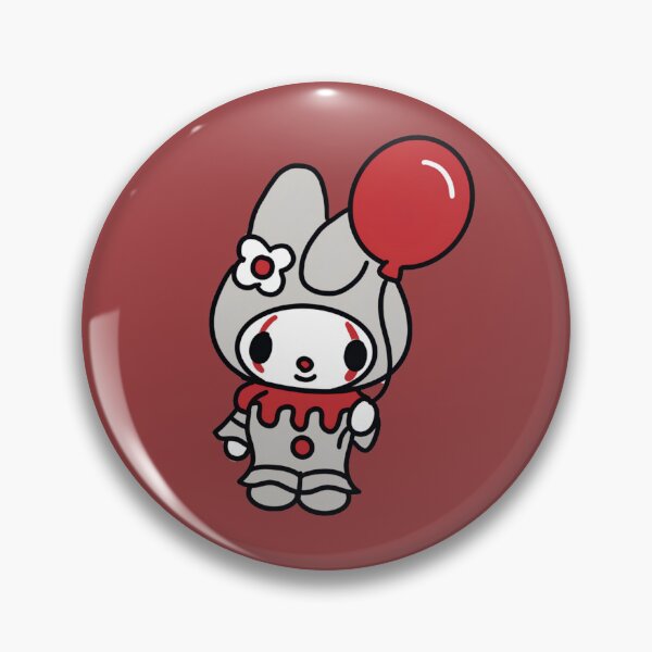 Item preview, Cute Red Spooky My Melody Pennywise IT Design designed and sold by iloveyourcupid.