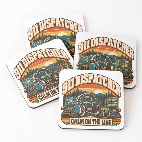 Item preview, 911 Dispatcher Gift - Calm On The Line designed and sold by RedRubyBubble.