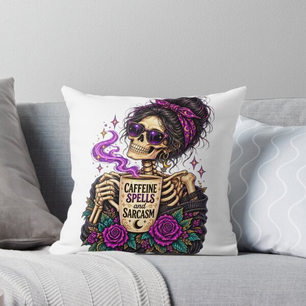 Item preview, CAFFEINE, SPELLS AND SARCASM designed and sold by Rainey Grey + Co.