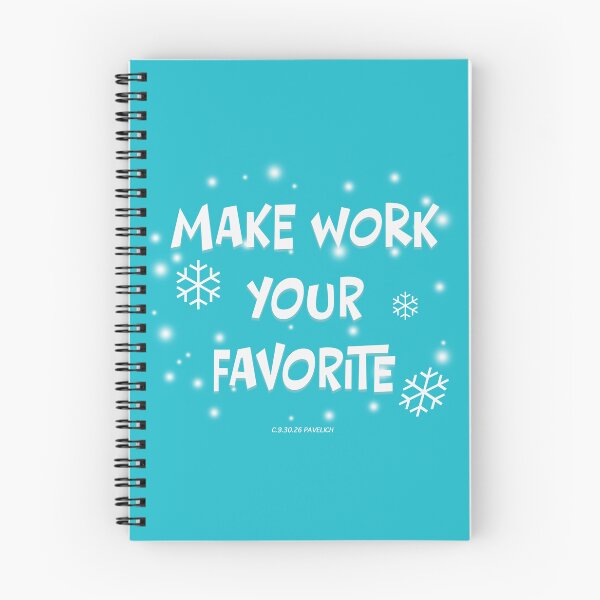 Item preview, Make Work Your Favorite Snow designed and sold by Normbot2000.