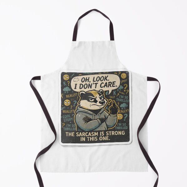 Item preview, Oh Look I Don't Care: Sarcastic Honey Badger designed and sold by TeeBeeDesigns.