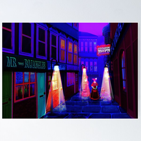 Item preview, pop art Victorian London designed and sold by SidBarker.