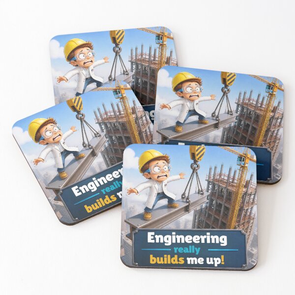Item preview, Engineering Really Builds Me Up! designed and sold by DaystarRising.