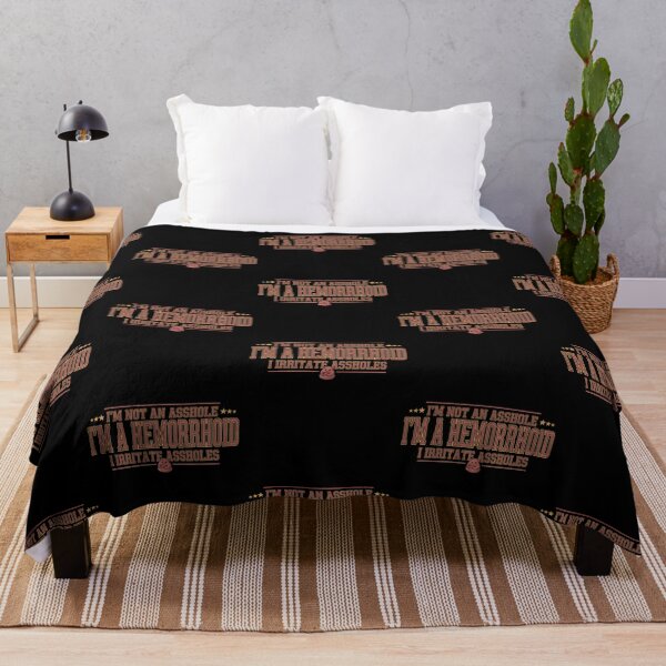 Item preview, I'm Not an Asshole I'm A Hemorrhoid I Irritate Assholes designed and sold by Redgiant87x.