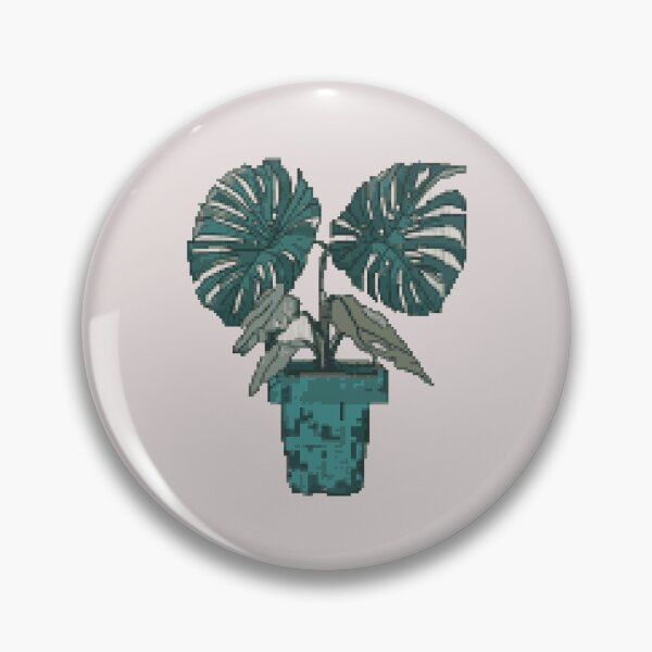 Item preview, Potted Fern Plant Pixel Art designed and sold by Coated-Store.