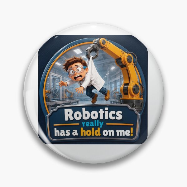 Item preview, Robotics Really Has a Hold on Me! designed and sold by DaystarRising.