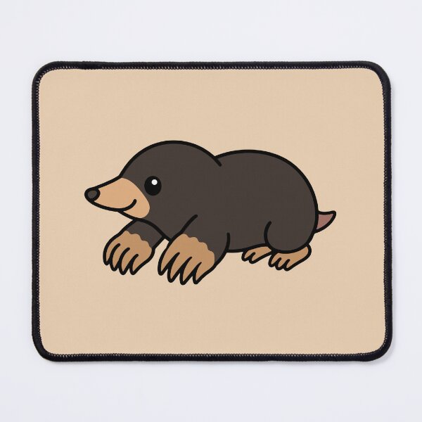 Item preview, Cute Cartoon Mole designed and sold by WildlifeDoodle.