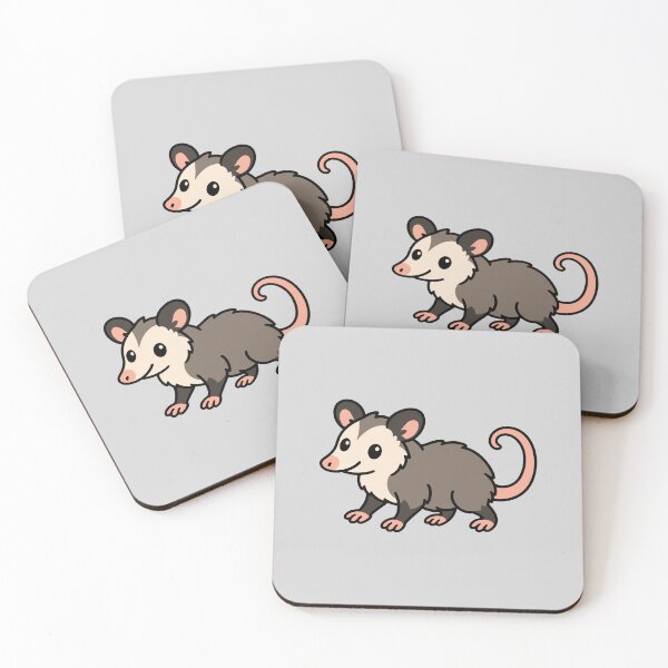 Item preview, Cute Cartoon Opossum designed and sold by WildlifeDoodle.