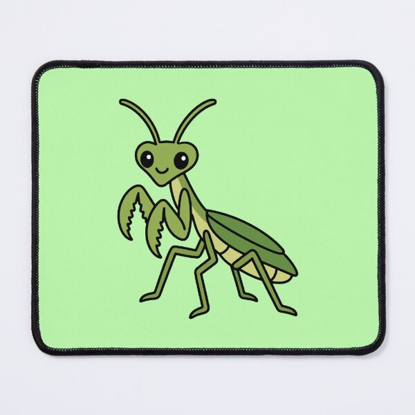 Item preview, Cute Cartoon Praying Mantis designed and sold by WildlifeDoodle.