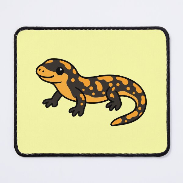 Item preview, Cute Cartoon Salamander designed and sold by WildlifeDoodle.