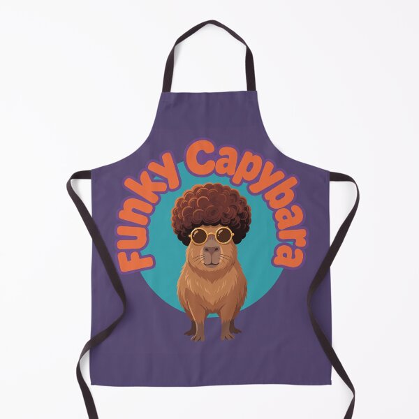 Item preview, funky capybara designed and sold by rtechcl.