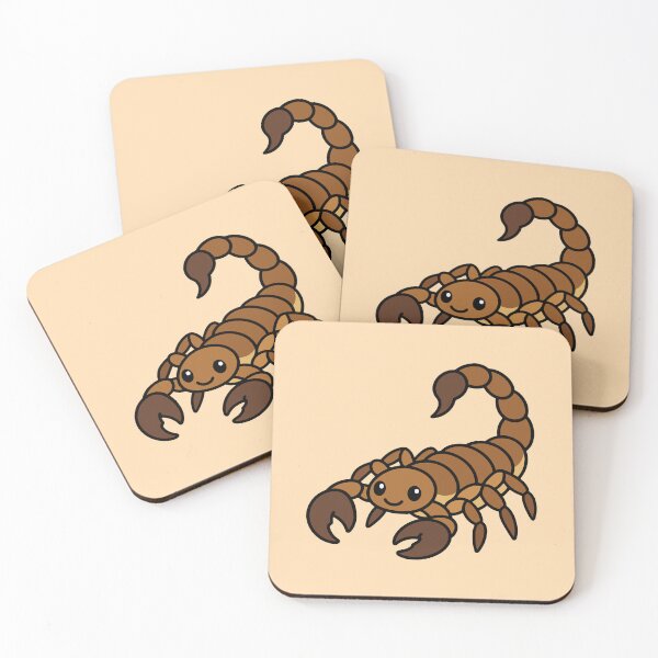 Item preview, Cute Cartoon Scorpion designed and sold by WildlifeDoodle.
