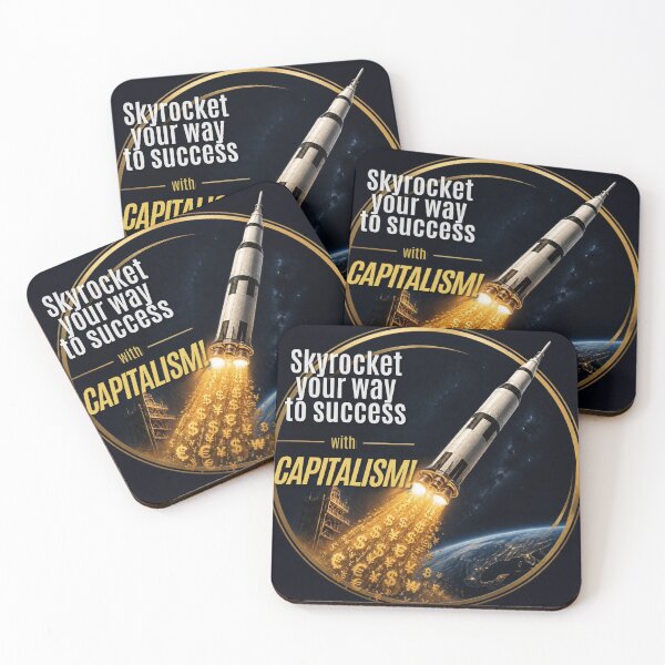 Item preview, Skyrocket Your Way to Success with CAPITALISM! designed and sold by DaystarRising.