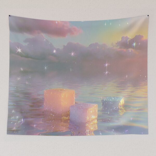 Item preview, A surreal dreamscape at sunrise  designed and sold by baksuart.