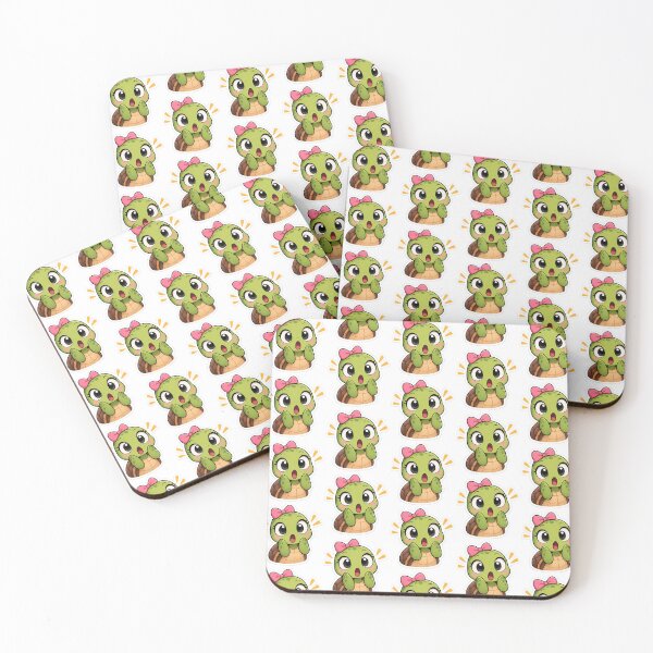 Item preview, Surprised Baby Turtle: Shocked and Amazed Cute Cartoon designed and sold by Miss Robot Shop.