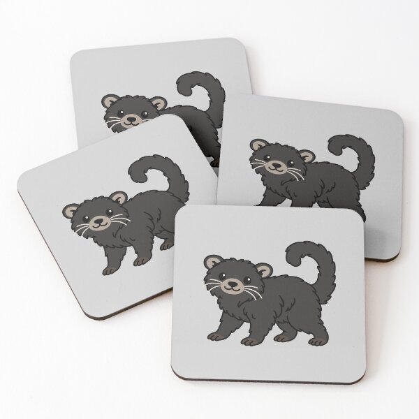 Item preview, Cute Cartoon Binturong designed and sold by WildlifeDoodle.
