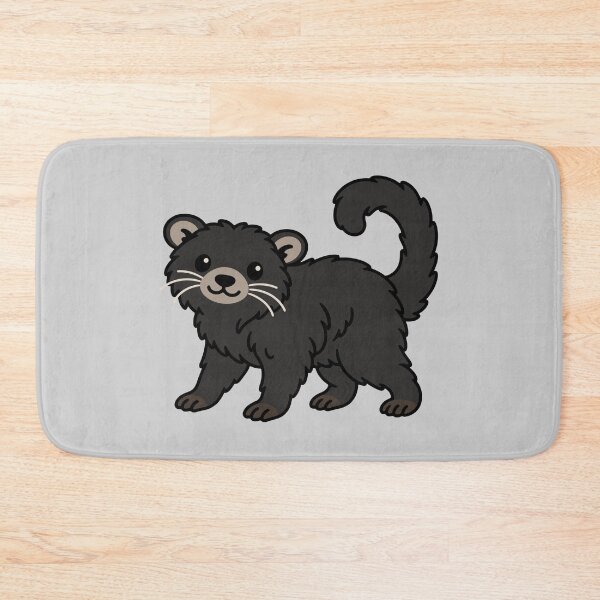 Item preview, Cute Cartoon Binturong designed and sold by WildlifeDoodle.