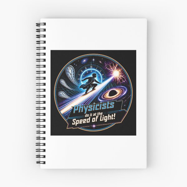 Item preview, Physicists Do It at the Speed of Light! designed and sold by DaystarRising.