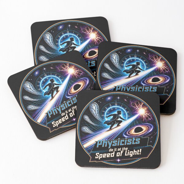 Item preview, Physicists Do It at the Speed of Light! designed and sold by DaystarRising.