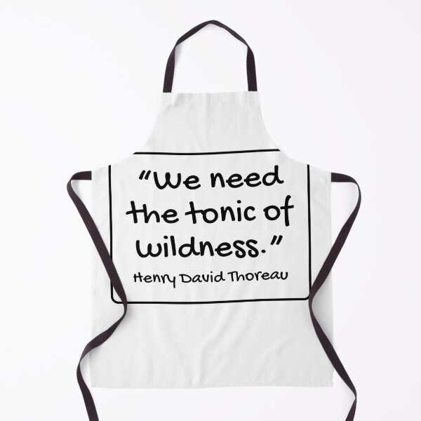 Item preview, The Tonic of Wildness - Henry David Thoreau Quote designed and sold by 4ever-Undaunted.