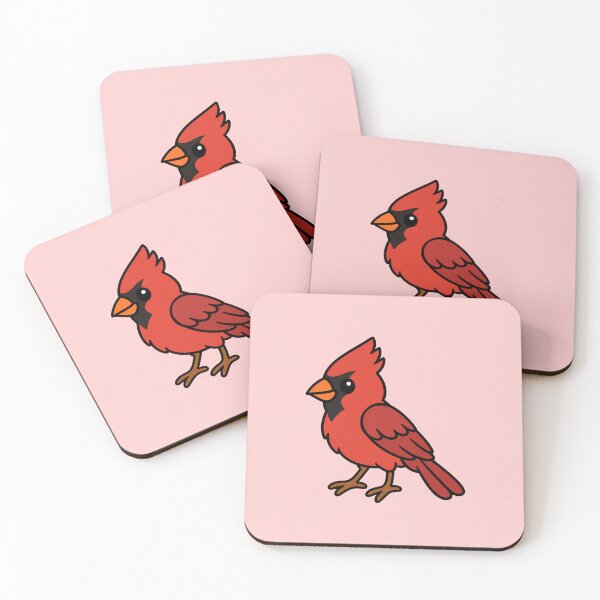 Item preview, Cute Cartoon Cardinal Bird designed and sold by WildlifeDoodle.